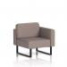 Brixworth Modular Seating Left Unit With Black Legs In Yoredale Fabric - Settle SF000331