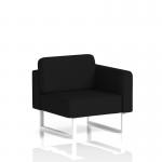 Brixworth Modular Seating Left Unit With White Legs In X2 Fabric - Diameter SF000340