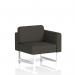 Brixworth Modular Seating Left Unit With White Legs In Main Line Flax Fabric - Temple SF000347