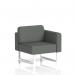 Brixworth Modular Seating Left Unit With White Legs In Sumi Fabric - Kobe SF000357