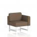 Brixworth Modular Seating Left Unit With White Legs In Sumi Fabric - Osaka SF000358