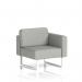 Brixworth Modular Seating Left Unit With White Legs In Sumi Fabric - Tokyo SF000359