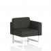 Brixworth Modular Seating Left Unit With White Legs In Yoredale Fabric - Leyburn SF000366