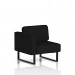 Brixworth Modular Seating Right Unit With Black Legs In X2 Fabric - Diameter SF000376