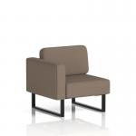 Brixworth Modular Seating Right Unit With Black Legs In X2 Fabric - Theory SF000379