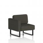 Brixworth Modular Seating Right Unit With Black Legs In Main Line Flax Fabric - Temple SF000383