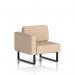 Brixworth Modular Seating Right Unit With Black Legs In Synergy Fabric - Affix SF000386