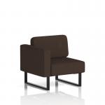 Brixworth Modular Seating Right Unit With Black Legs In Synergy Fabric - Wed SF000391