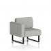 Brixworth Modular Seating Right Unit With Black Legs In Sumi Fabric - Tokyo SF000395