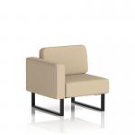 Brixworth Modular Seating Right Unit With Black Legs In Yoredale Fabric - Gordale SF000398