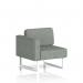 Brixworth Modular Seating Right Unit With White Legs In Rivet Fabric - Prime SF000408