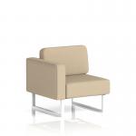 Brixworth Modular Seating Right Unit With White Legs In Yoredale Fabric - Gordale SF000434