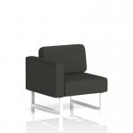 Brixworth Modular Seating Right Unit With White Legs In Yoredale Fabric - Leyburn SF000438