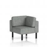 Brixworth Modular Seating Corner Unit With Black Legs In Rivet Fabric - Prime SF000444