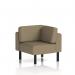 Brixworth Modular Seating Corner Unit With Black Legs In Main Line Flax Fabric - Bank SF000452