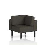 Brixworth Modular Seating Corner Unit With Black Legs In Main Line Flax Fabric - Temple SF000455