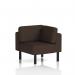 Brixworth Modular Seating Corner Unit With Black Legs In Synergy Fabric - Wed SF000463