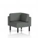 Brixworth Modular Seating Corner Unit With Black Legs In Sumi Fabric - Kobe SF000465