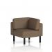 Brixworth Modular Seating Corner Unit With Black Legs In Sumi Fabric - Osaka SF000466