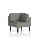 Brixworth Modular Seating Corner Unit With Black Legs In Yoredale Fabric - Hardraw SF000471