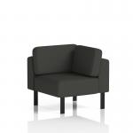 Brixworth Modular Seating Corner Unit With Black Legs In Yoredale Fabric - Leyburn SF000474