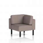 Brixworth Modular Seating Corner Unit With Black Legs In Yoredale Fabric - Settle SF000475