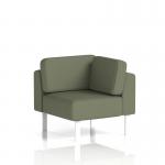 Brixworth Modular Seating Corner Unit With White Legs In Main Line Flax Fabric - Monument SF000489