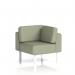 Brixworth Modular Seating Corner Unit With White Legs In Main Line Flax Fabric - Newbury SF000490