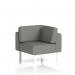 Brixworth Modular Seating Corner Unit With White Legs In Yoredale Fabric - Hardraw SF000507