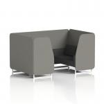 Brixworth 4 Seater Booth With White Legs In X2 Fabric - Number Panels And Arithmetic Sofa SF001271