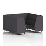 Brixworth 6 Seater Booth With Black Legs In X2 Fabric - Arithmetic Panels And Sofa SF001478