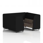 Brixworth 6 Seater Booth With Black Legs In X2 Fabric - Diameter Panels And Theory Sofa SF001510