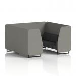 Brixworth 6 Seater Booth With Black Legs In X2 Fabric - Number Panels And Arithmetic Sofa SF001511