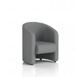 The Dynamic Sofas Lamport Armchair features sleek black feet and is upholstered in stylish Synergy fabric. With its modern design and comfortable cushioning, this armchair adds a sophisticated touch to any space.