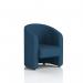 The Dynamic Sofas Lamport Armchair has sleek black feet and is upholstered in a striking Sumi fabric. Its modern design adds a touch of elegance to any room, while the soft fabric provides comfort for relaxing. This armchair is a perfect addition to any contemporary living space.