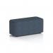 Harlestone Small Rectangular Stool In Rivet Fabric - Crucible Body And Top SF002674