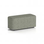 Harlestone Small Rectangular Stool In Rivet Fabric - Vitreous Body And Top SF002677