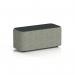 Harlestone Small Rectangular Stool In Rivet Fabric - Vitreous Body Charcoal Top SF002713