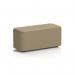 Harlestone Small Rectangular Stool In Main Line Flax Fabric - Bank Body Upminster Top SF002720
