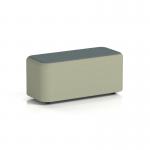 Harlestone Small Rectangular Stool In Main Line Flax Fabric - Newbury Body Westminster Top SF002722