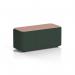 Harlestone Small Rectangular Stool In Yoredale Fabric - Ingleton Body Kidstone Top SF002740
