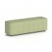Harlestone Large Rectangular Stool In Rivet Fabric - Burnish Body And Top SF002744