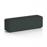 Harlestone Large Rectangular Stool In Rivet Fabric - Charcoal Body And Top SF002745