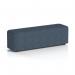 Harlestone Large Rectangular Stool In Rivet Fabric - Crucible Body And Top SF002746