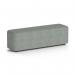 Harlestone Large Rectangular Stool In Rivet Fabric - Prime Body And Top SF002748