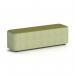 Harlestone Large Rectangular Stool In Rivet Fabric - Burnish Body Olive Top SF002780