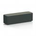 Harlestone Large Rectangular Stool In Rivet Fabric - Charcoal Body Vitreous Top SF002781
