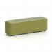Harlestone Large Rectangular Stool In Rivet Fabric - Olive Body Burnish Top SF002783