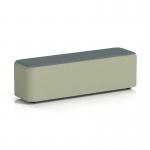 Harlestone Large Rectangular Stool In Main Line Flax Fabric - Newbury Body Westminster Top SF002794
