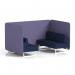 Brixworth 4 Seater Bench Booth With White Legs In Synergy Fabric - Order Panels And Alike Sofa SF004075